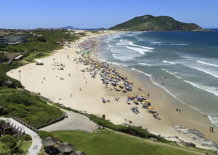 Apartamento Costao Das Gaivotas - Praia Do Santinho - Ingleses - Флорианополис Экстерьер фото
